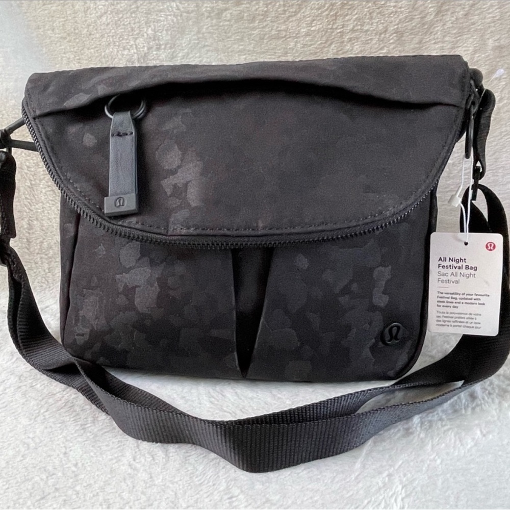 lululemon athletica Black Crossbody Bag